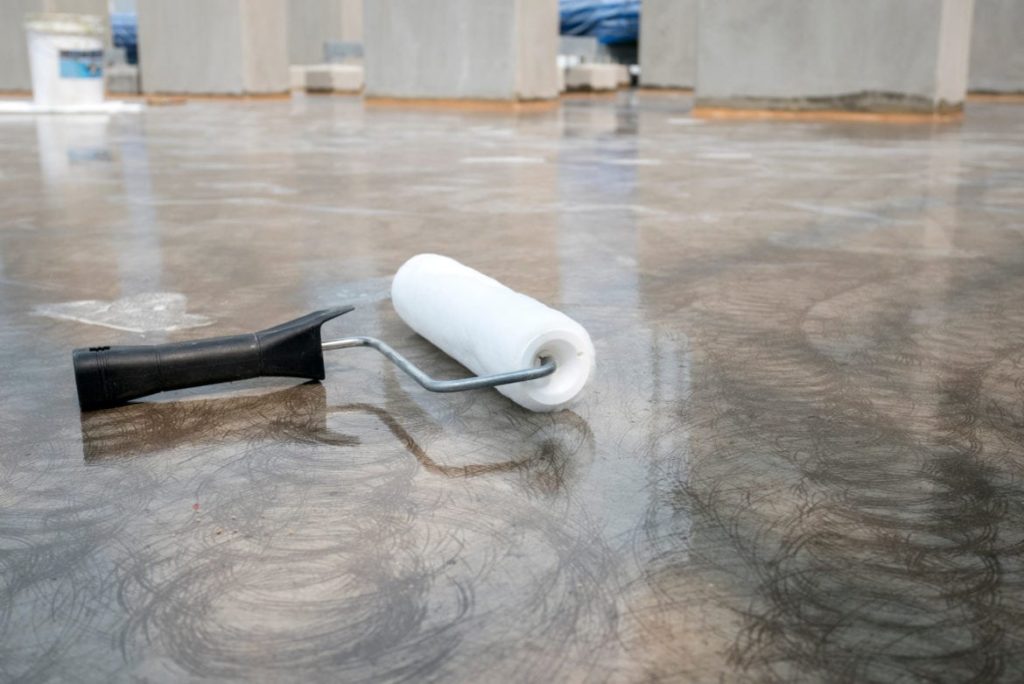 Sealing a Concrete Coating in Hartford, Connecticut
